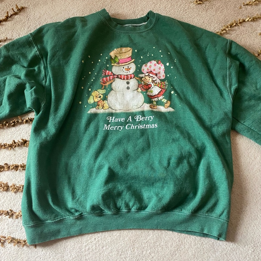 Holiday Strawberry Shortcake Sweatshirt